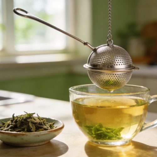 Stainless Steel Tea Infuser Ball with Handle